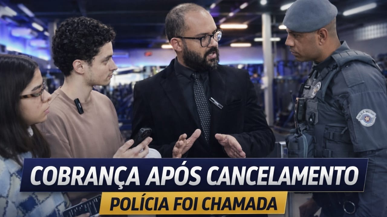 CASO ENVOLVE CANCELAMENTO, COBRANÇA E MEDIAÇÃO POLICIAL