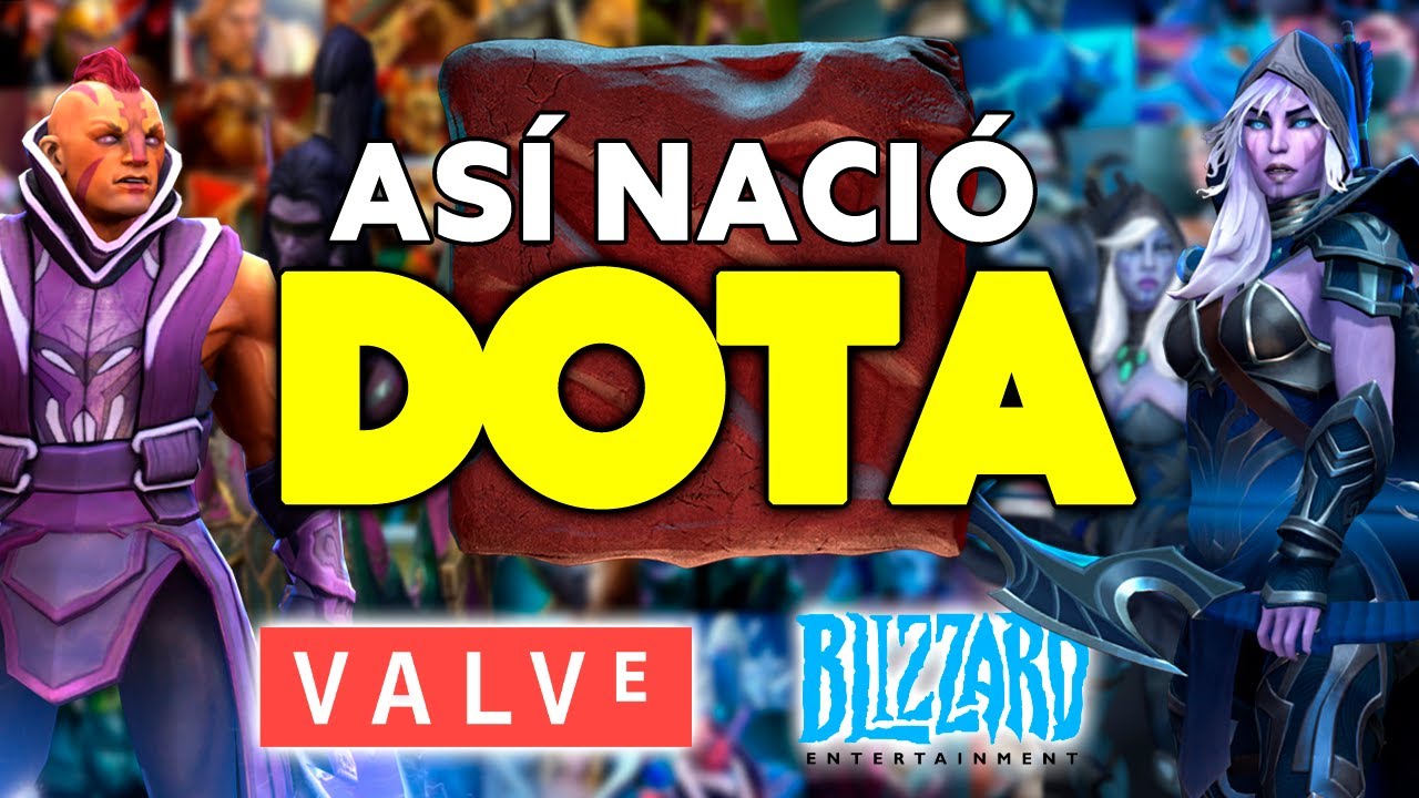 La HISTORIA de DOTA en 1 VIDEO (Valve vs. Blizzard)