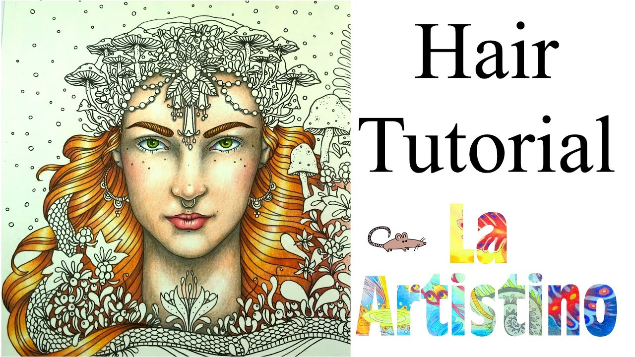 Colouring Tutorial: Colouring Shiny Hair in Dagdrommar.