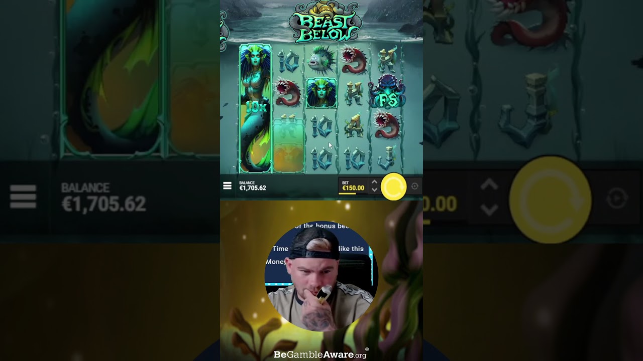 BIG WIN! Beast Below Delivers Epic Wilds! #shorts