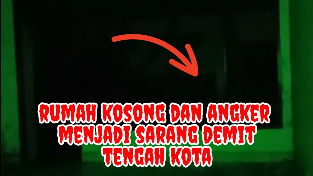 RUMAH TERBENGKALAI JADI ANGKER PENUH HANTU