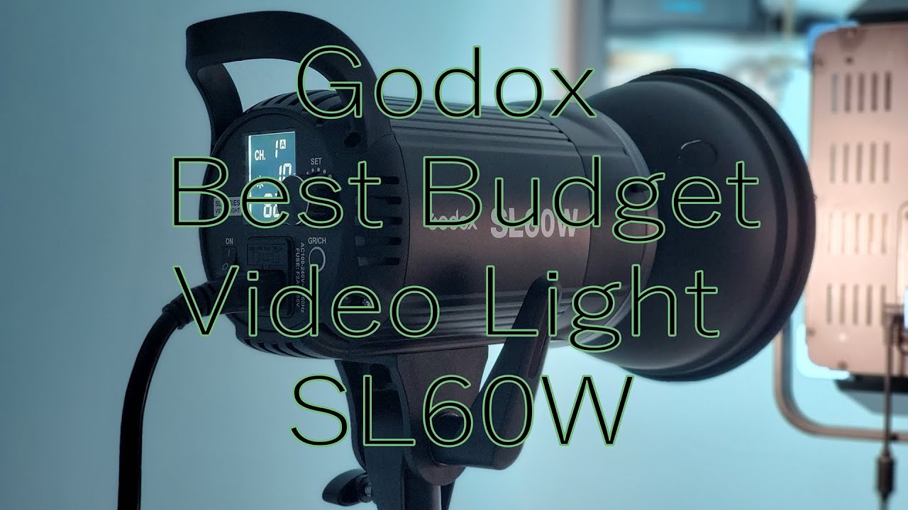Godox SL60W - unboxing the best budget video light