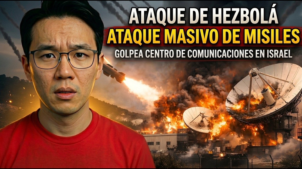El ataque con misiles de Hezbollah golpea el centro de comunicaciones del valle de Ha’Ela en Israel.
