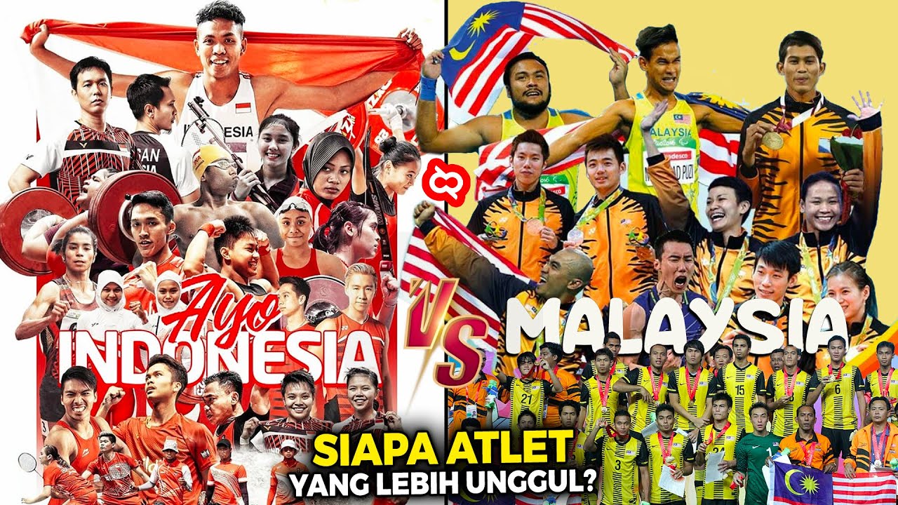 INDONESIA VS MALAYSIA di Ajang Olahraga : Trofi, Rangking, Medali dan Statistik Selama Pertandingan