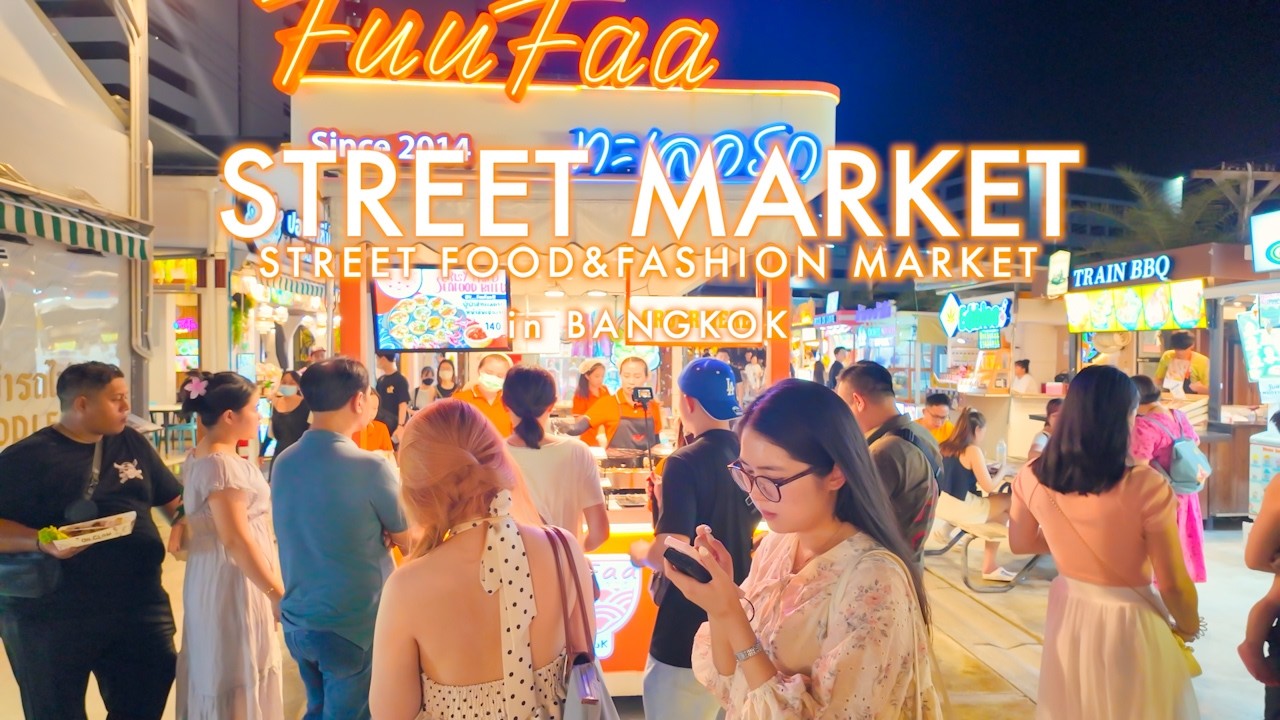 Bangkok Street Market Walk | Food, Shopping & Local Life