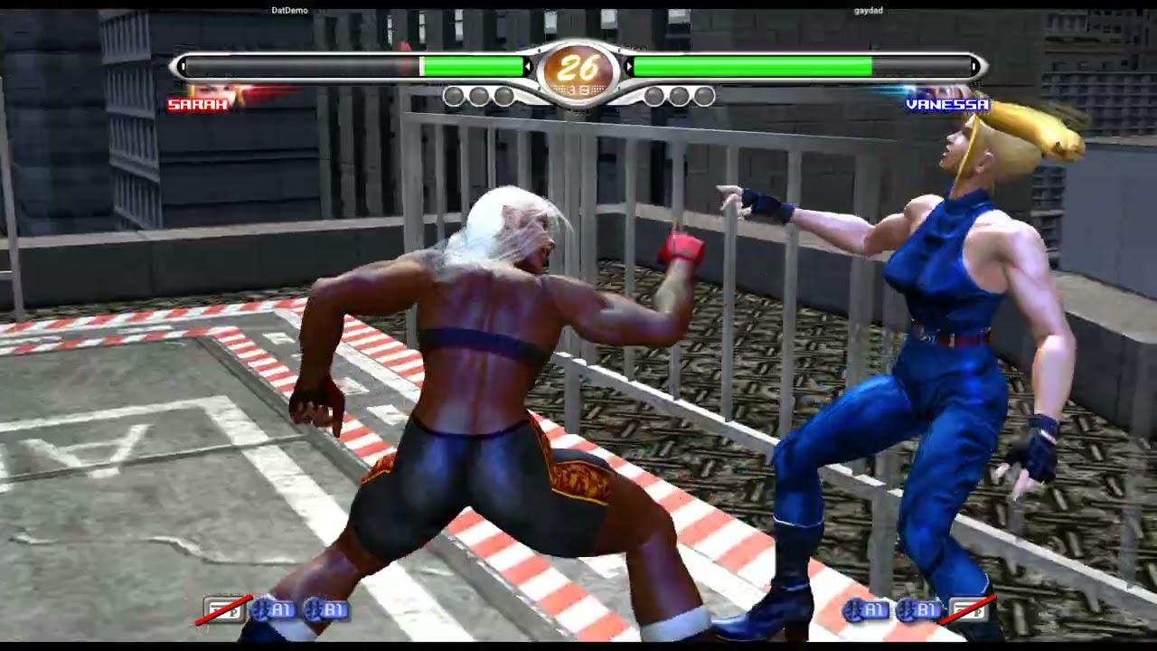 Virtua Fighter 4 Final Tuned DatDemo vs gaydad 061122 ROLLBACK