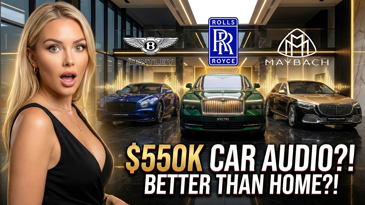 The Most Insane High-End Audiophile Car Sound Systems Ever – Rolls-Royce, BMW, Porsche & More!