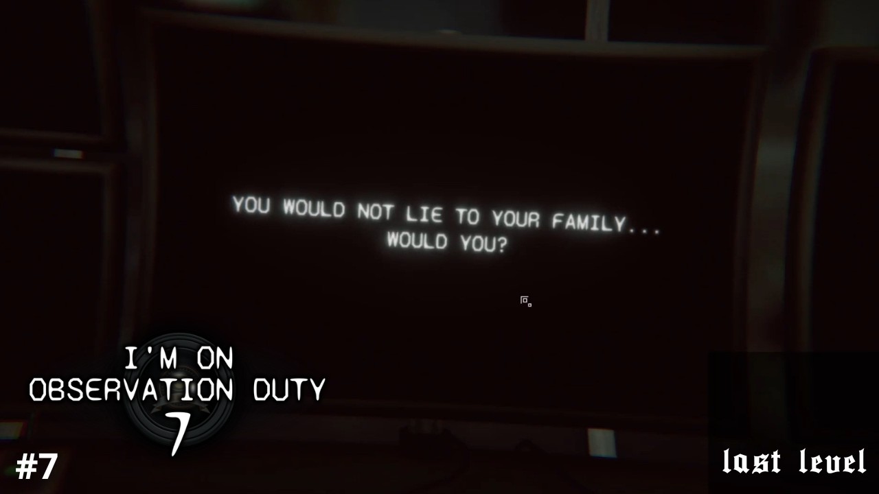 Playing I'm On Observation Duty 7 [Part 7] FINAL - Stream from 11/3/2026