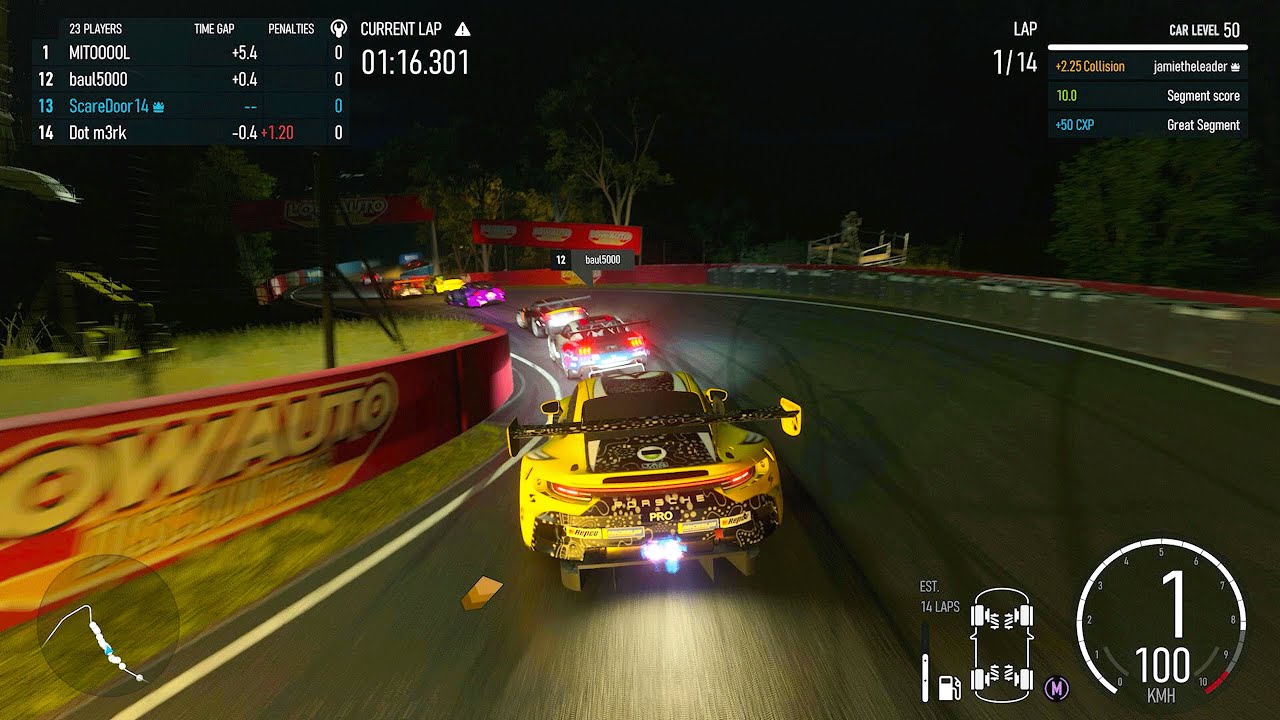Night Racing at Bathurst is Awesome, But It's Dangerous (Forza Motorsport)