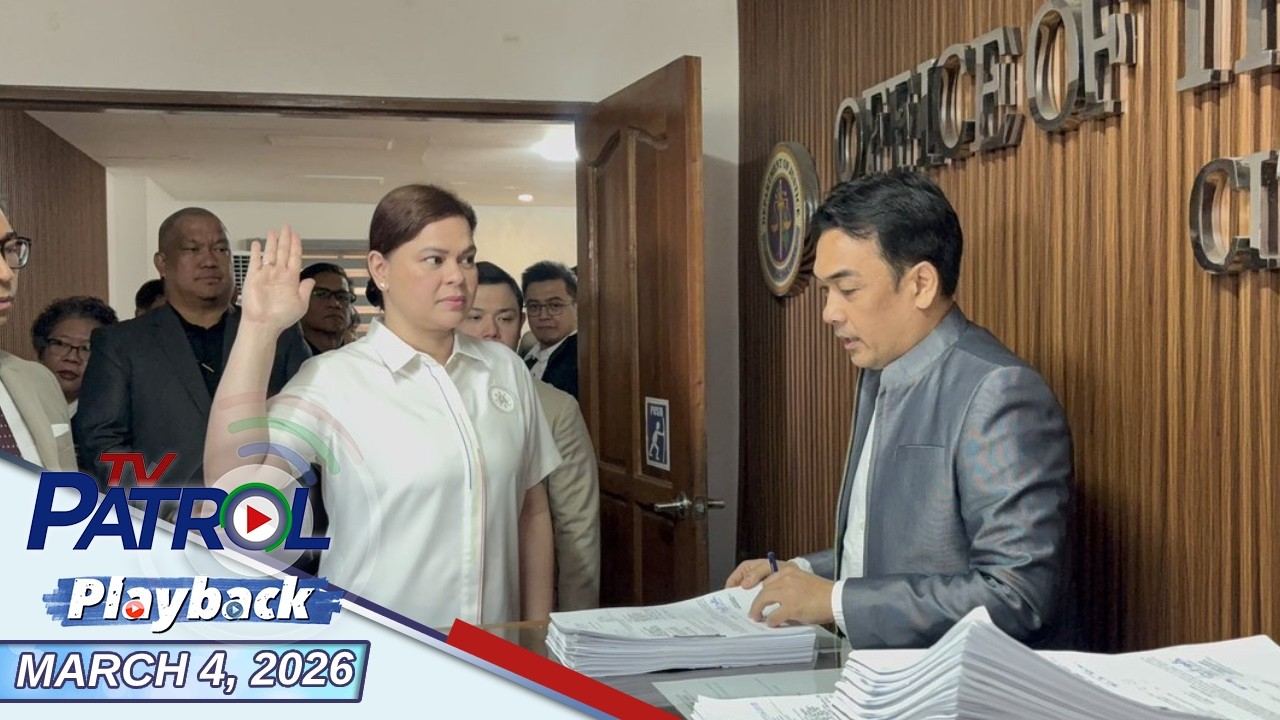 TV Patrol Playback | March 4, 2026