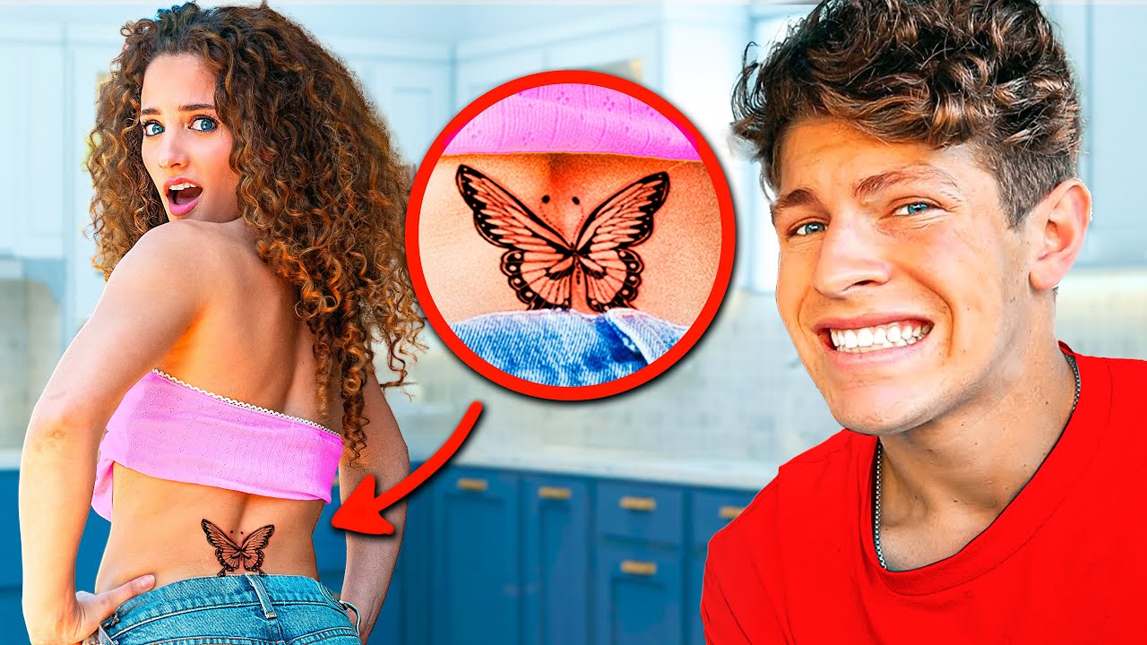 He HATES My FIRST TATTOO!!! ft. Ben Azelart