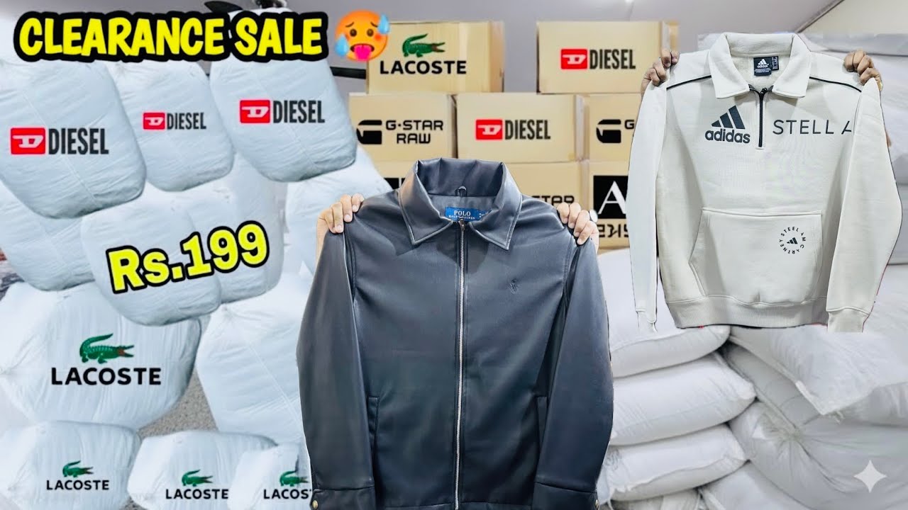 100% Original Branded Clothes l Cheapest Export Surplus Garments l Tommy, CK, Diesel, Lacoste 