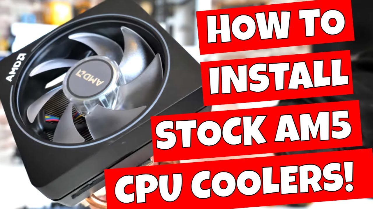 Как установить штатный кулер AMD Ryzen AM5 Wraith Stealth Prism RGB