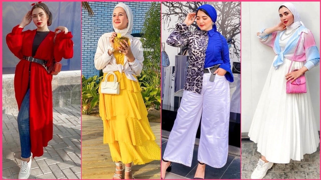 تنسيقات كاجوال صيفية للمحجبات موضة 2021✨🌺وافكار عملية لتنسيق ملابس البنات المحجبات ستذهلك😻✨🌺