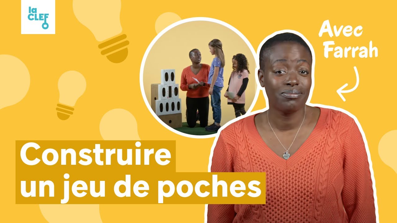 Pratiquer les mathématiques avec un jeu de poches maison | C’est quoi ton truc? | La CLEF