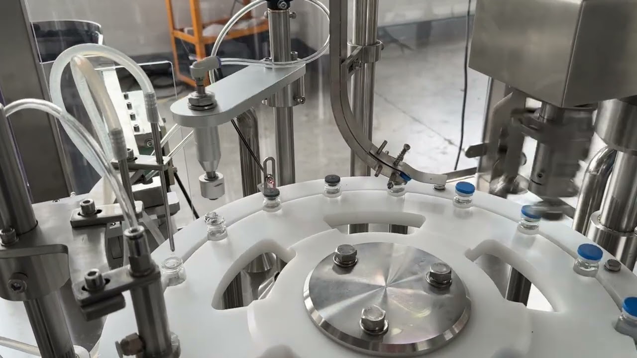 Vial ISO-5 - Filler - Plugger - Crimp Capper Vid 1