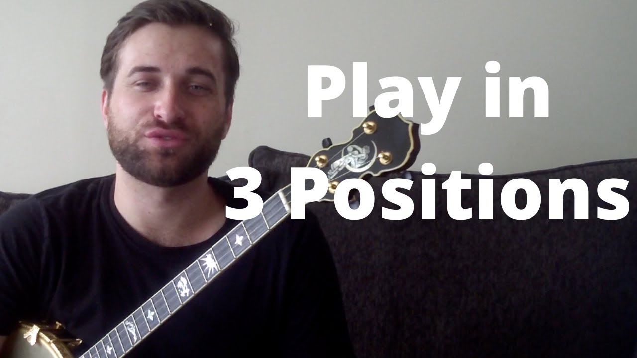 Play Chords in 3 Positions Lesson for 'I Want to Be Happy' Tenor Banjo