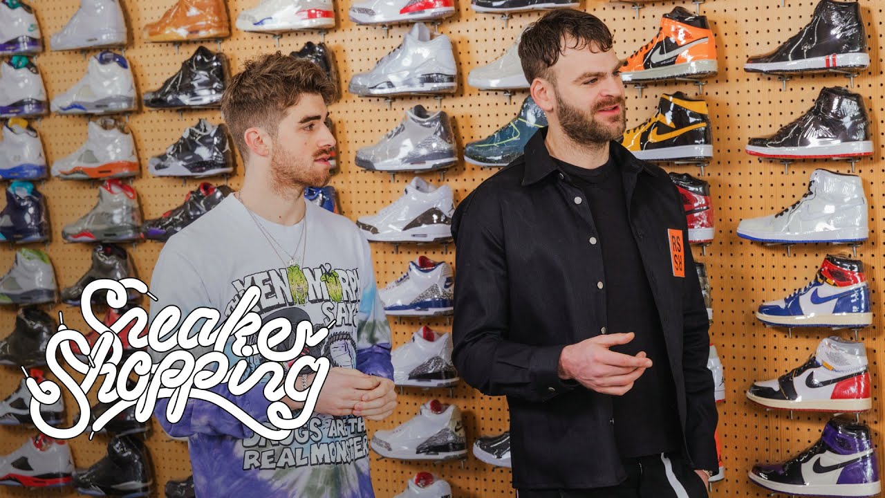 The Chainsmokers Go Sneaker Shopping With Complex