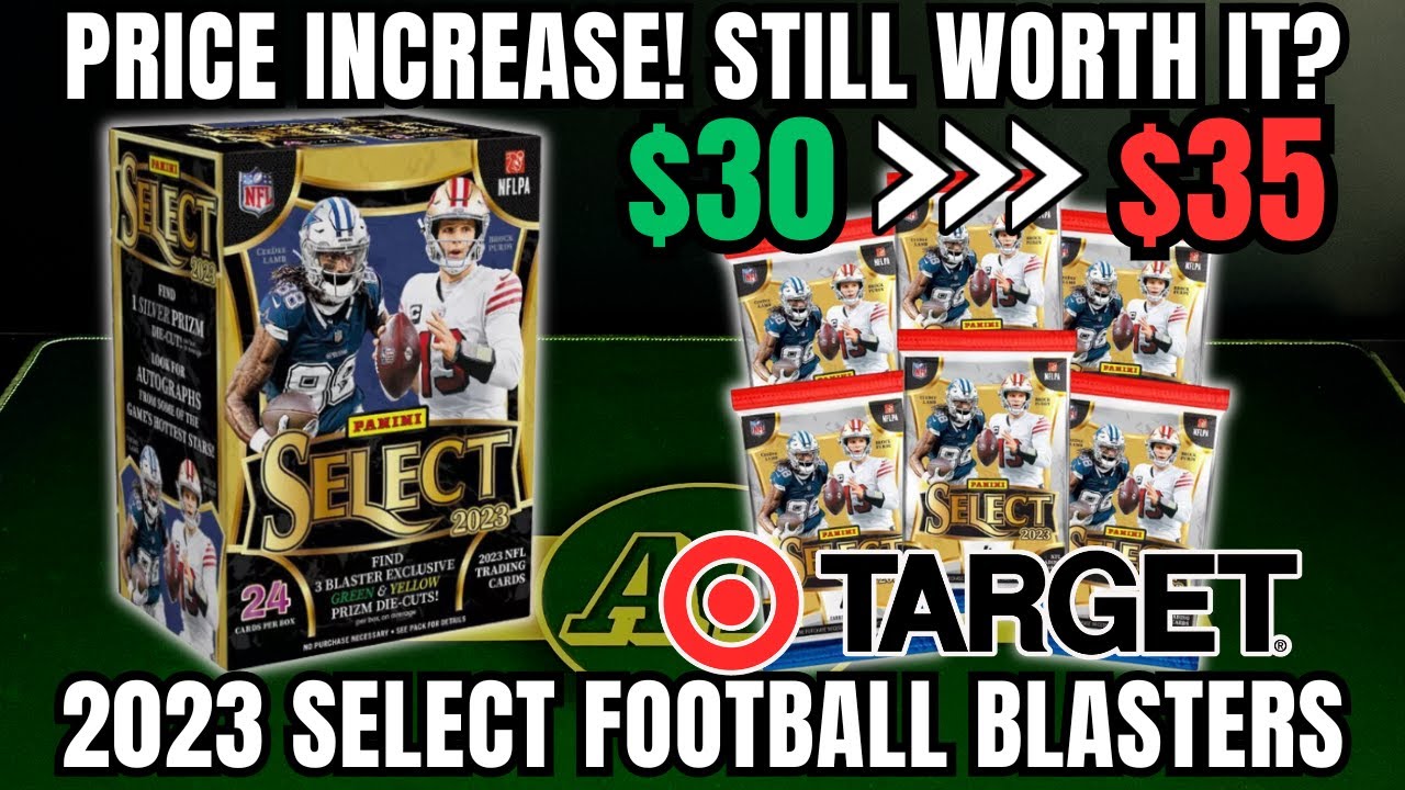 RETAIL PRICES ARE INCREASING! 2023 Panini Select Football Blaster Box Review