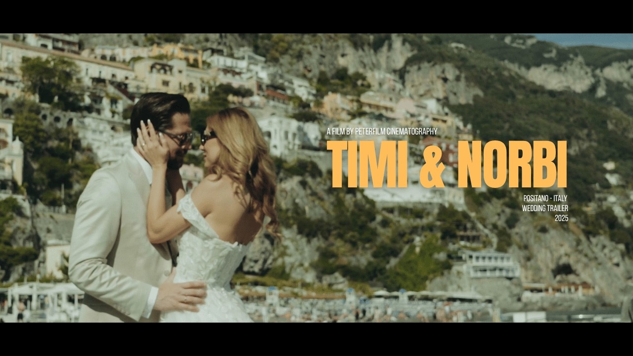 Esküvő Olaszországban - Positano, Amalfi 4K