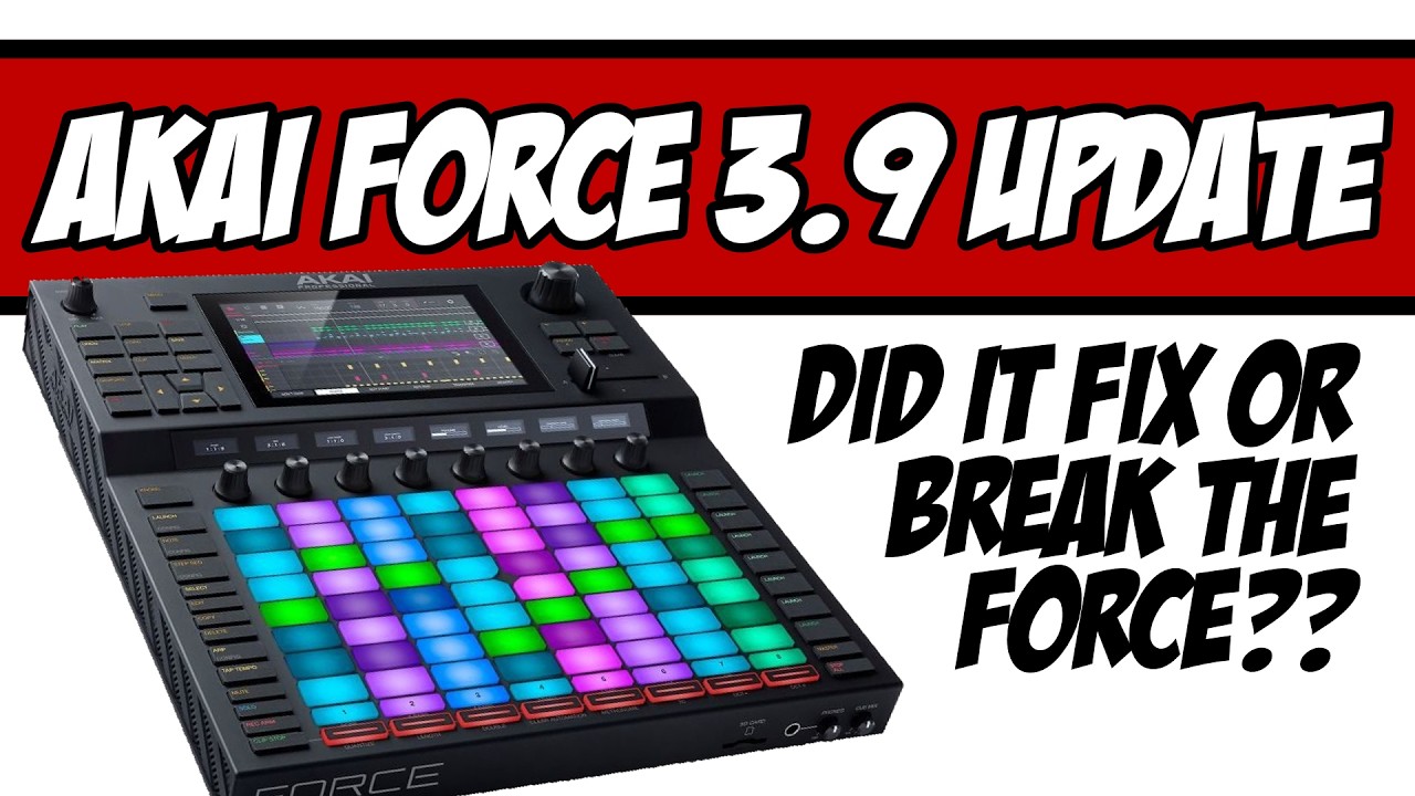 Обновление Akai Force 3.9: исправили или сломали?