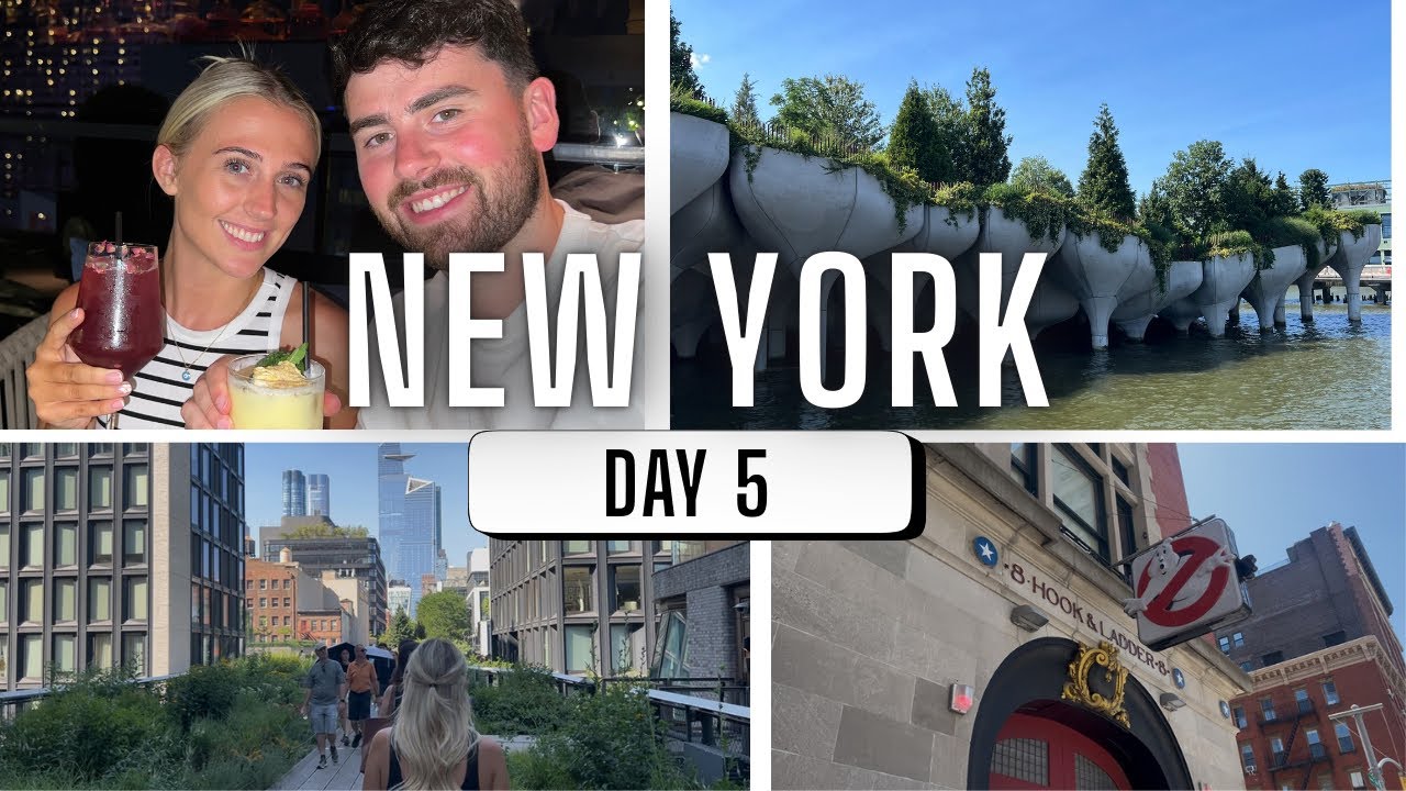 NEW YORK VLOG | Ghostbusters HQ, The High Line & Little Island | Day 5 
