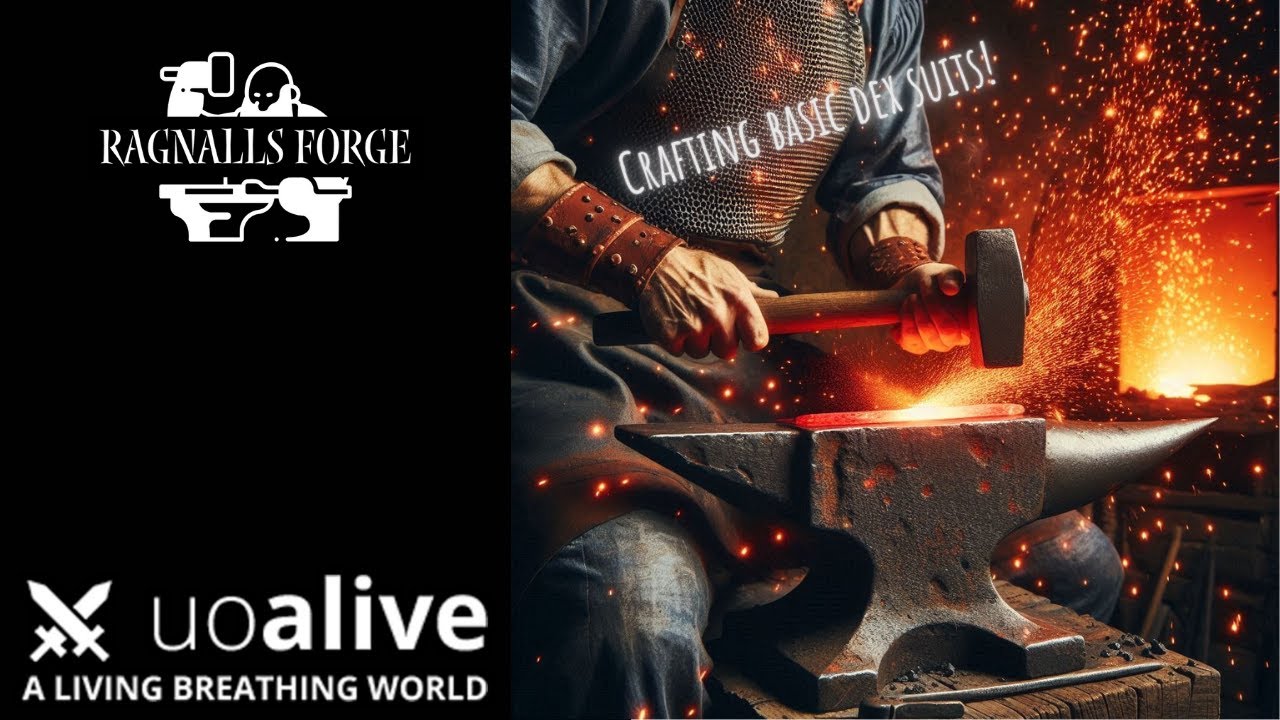 Ultima Online - UOAlive - Crafting your first Archer and Warrior suits!