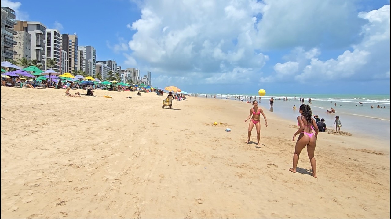 Orla marítima de Recife 25 de janeiro 2026 e Praia de Boa Viagem