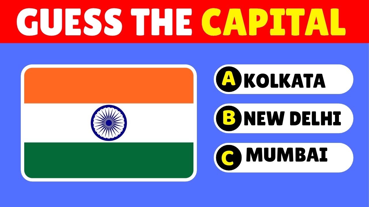 Country Quiz: 60 Capitals in 10 seconds