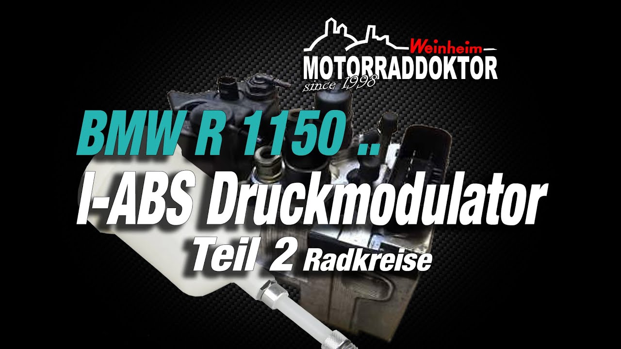 BMW R 1150 GS | Integral ABS BMW Motorrad | Teil 2 Radbremskreise | Wie geht das eigentlich?