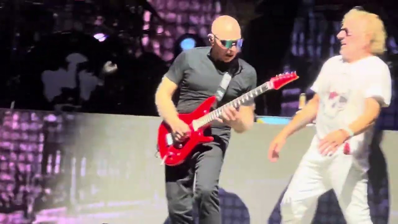 Sammy Hagar/Joe Satriani – “Summer Nights”- Best of All Worlds Tour  – Live – Tampa, FL 7/14/2024 ￼