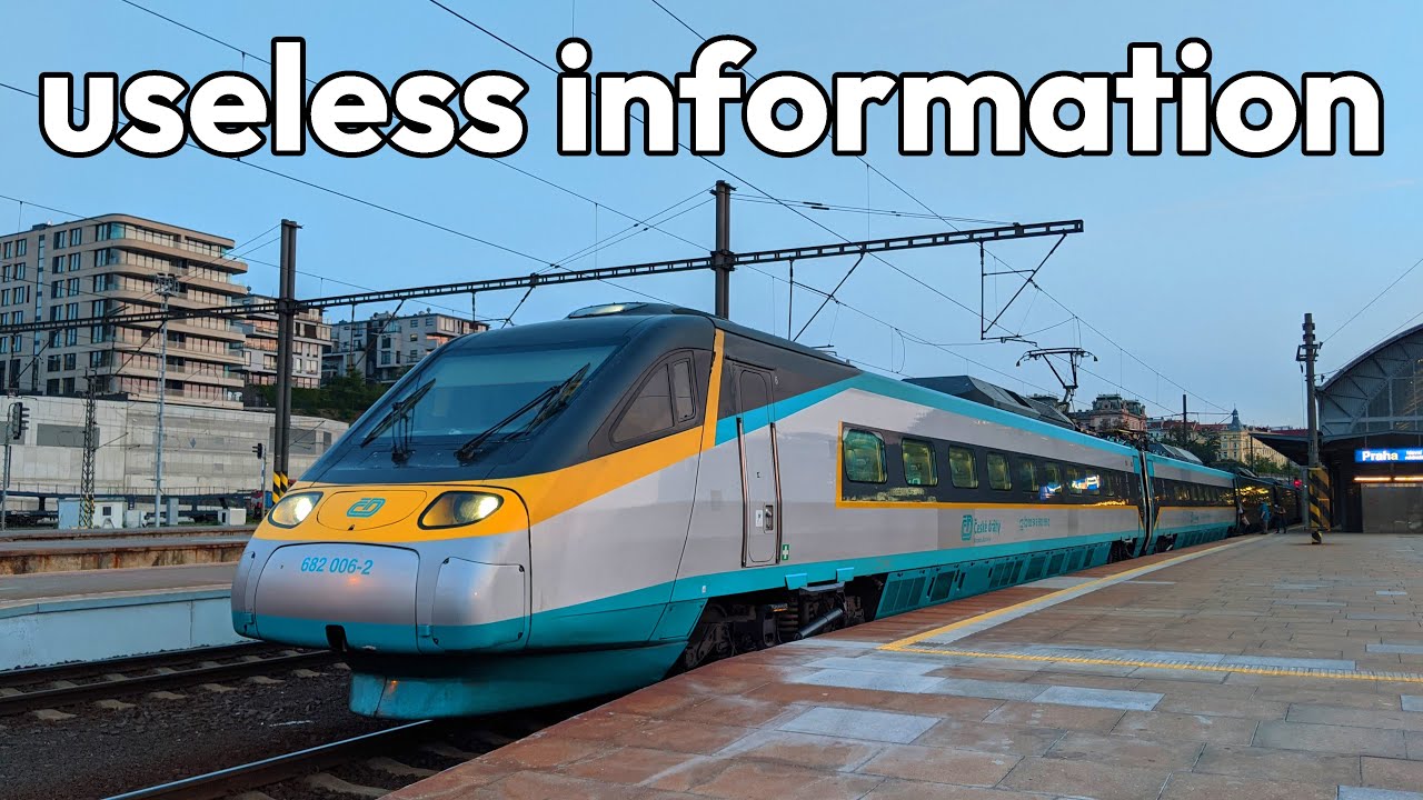 10 Minutes Of Useless Czech Railways Information (RE-UPLOAD)
