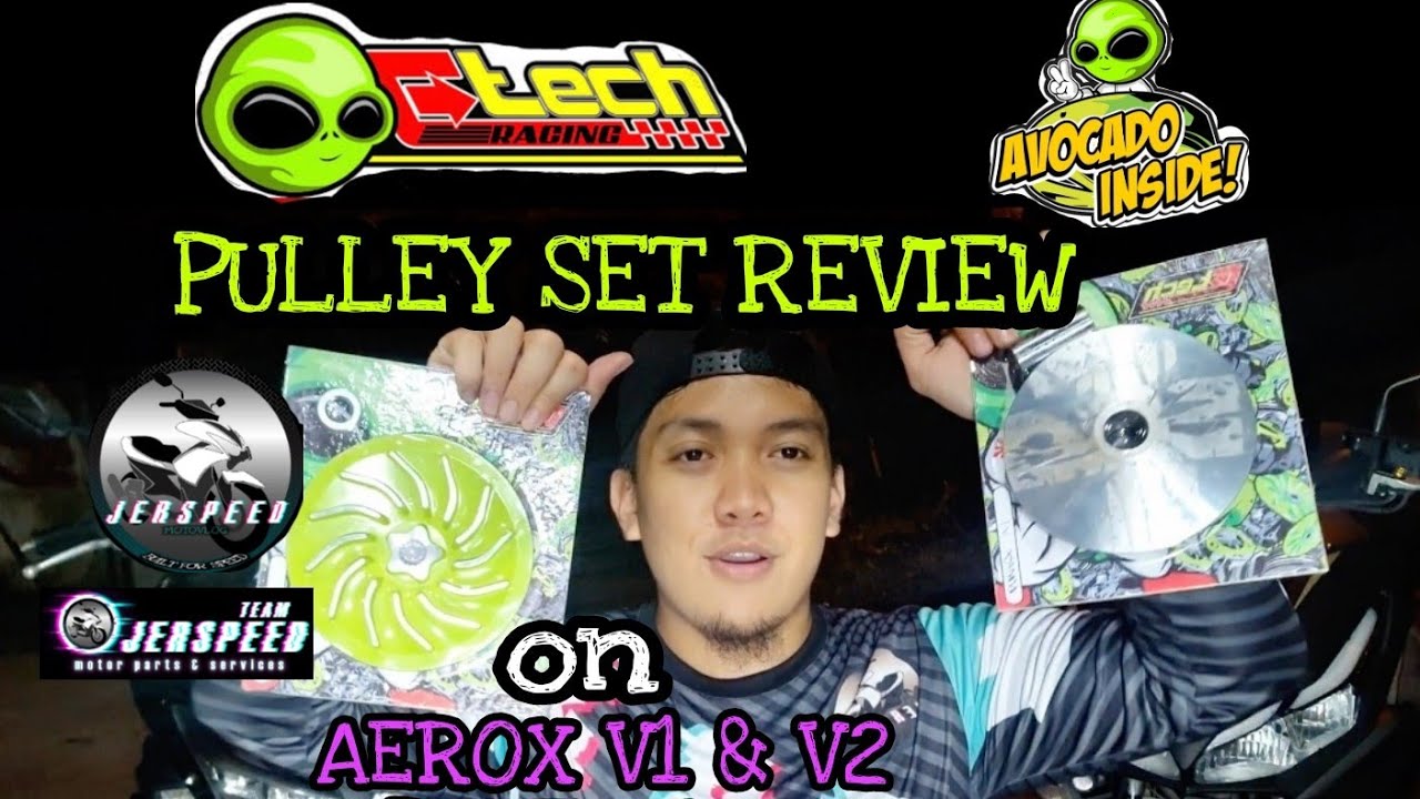 ETECH AVOCADO | PULLEY SET REVIEW | PERFORMANCE REVIEW | FULL DETAILS DISCUSS | AEROX 155 PURESTOCK