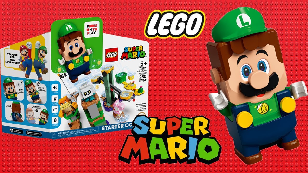 LEGO Super Mario - Luigi Starter Course Unboxing 