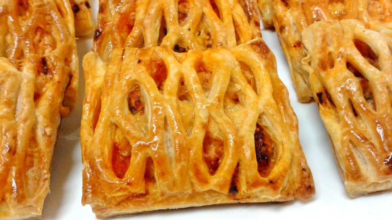 فطائر فرنسية بمذاق البيتزا اكثر من رائعة مع مطبخ ياسمينة