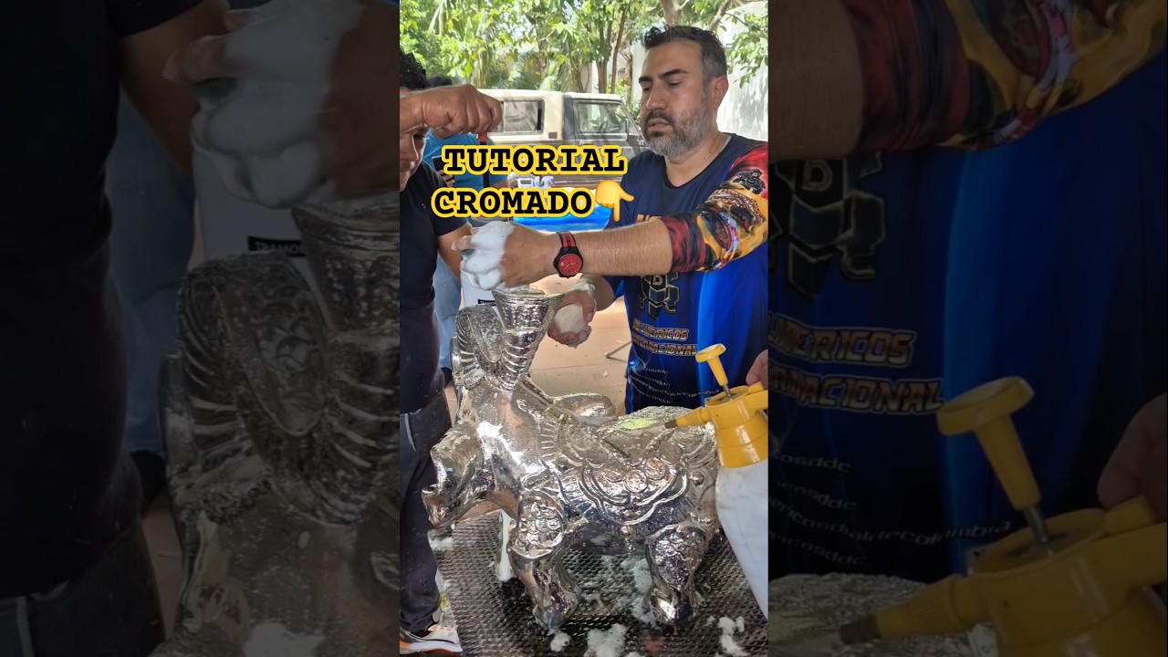 Tutorial 😱CROMA TODO😱 aprende los trucos y secretos del arte del cromado #art #arte #painting
