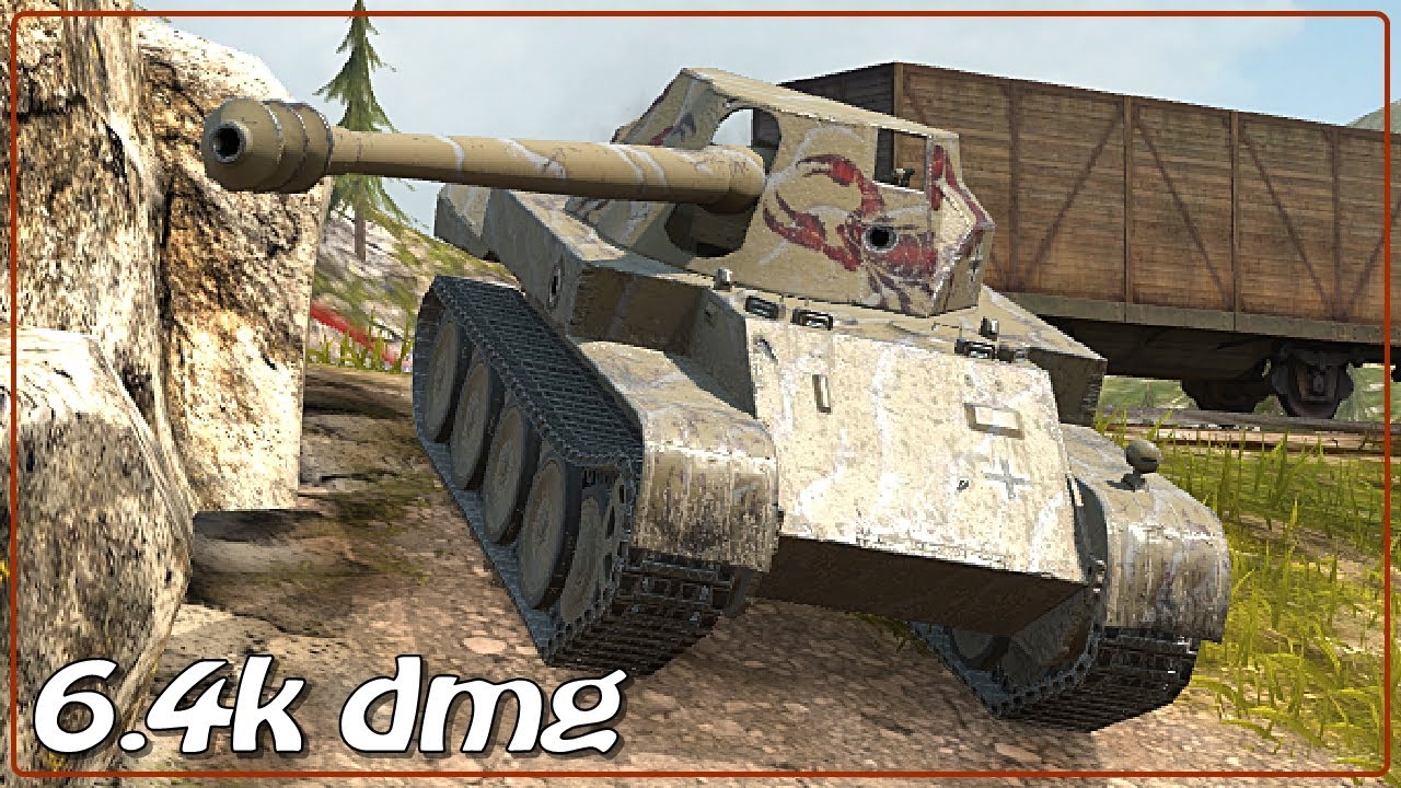 1v3 Skorpion G Stinging • 3 frags • 6.4k dmg • WoT Blitz