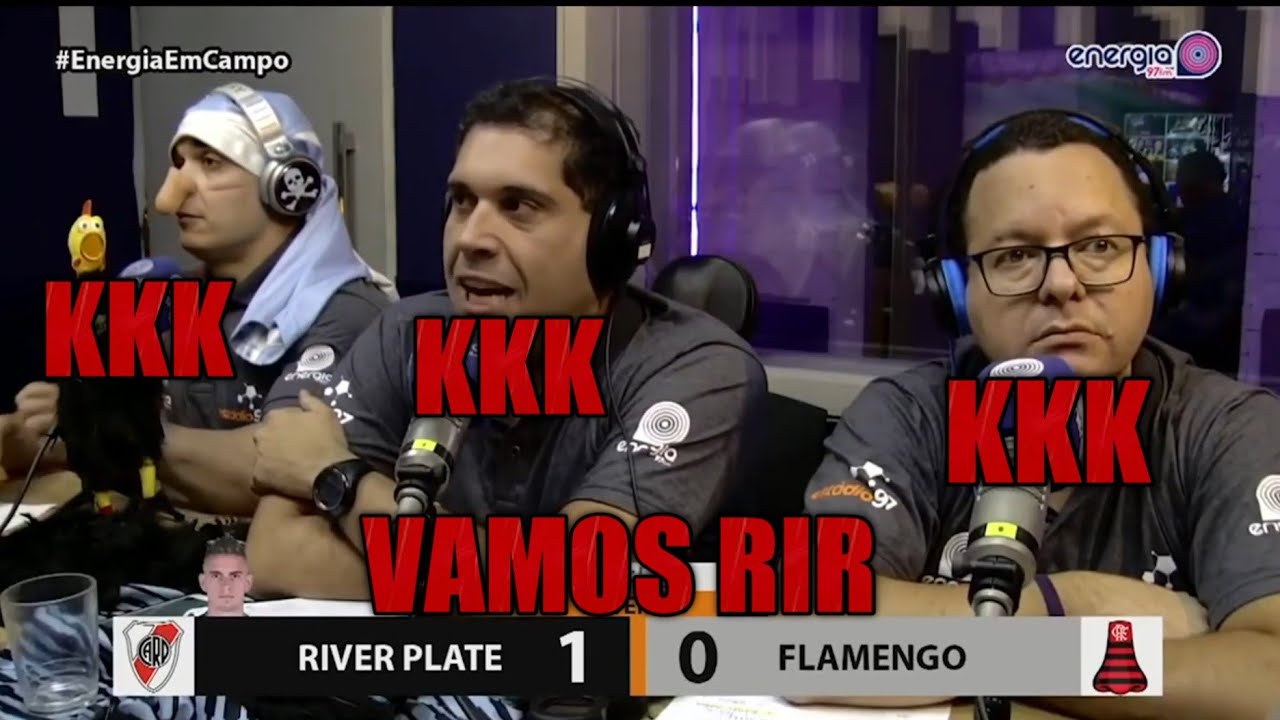 VAMOS RIR! REA&Ccedil;&Atilde;O DOS ANTIS CHORANDO COM A VITORIA DO FLAMENGO 2 X 1 RIVER PLATE!!