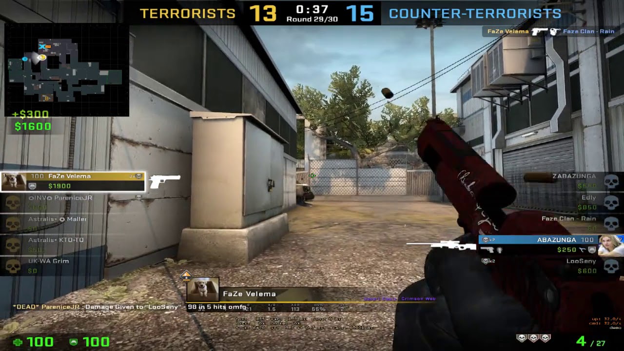 CS:GO - 1v3 clutch 4 a comeback?