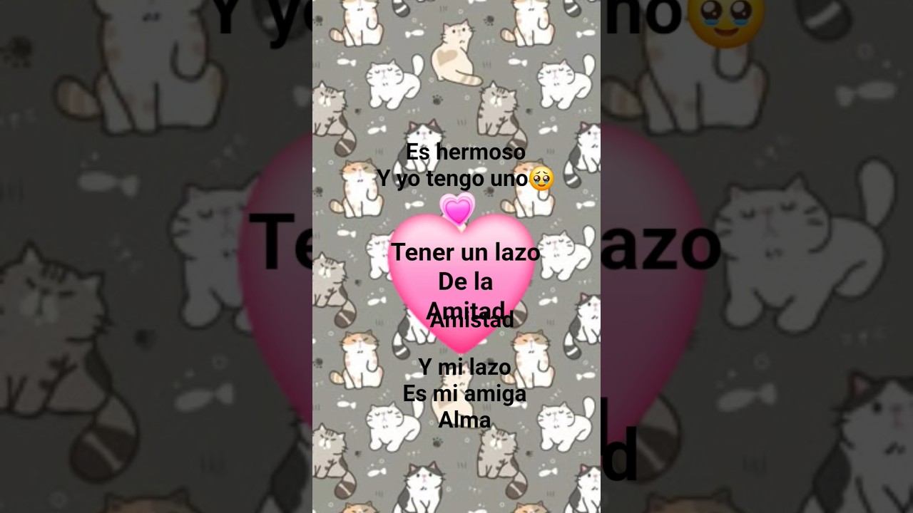q lindo  es tener un lazo De la Amistad