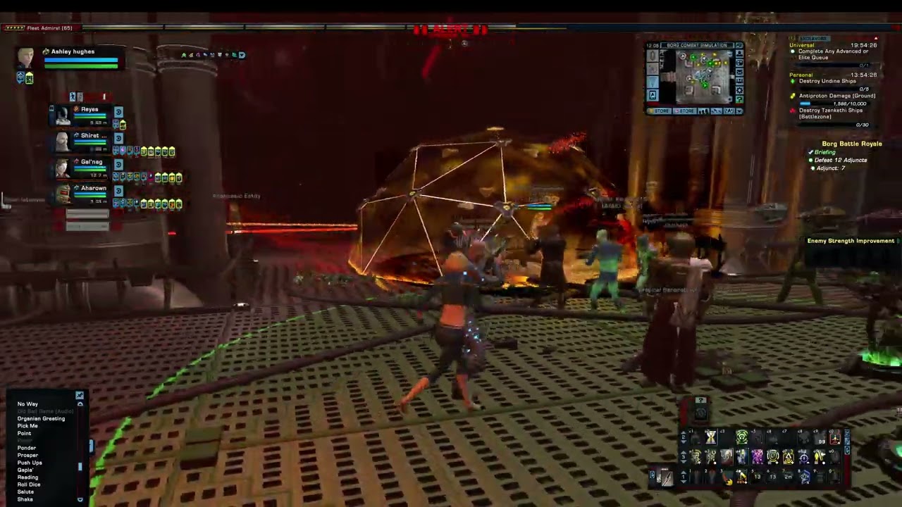 Star Trek Online Day 17 BORG Battle Royale GROUND TFO in 4K 6.13.2024