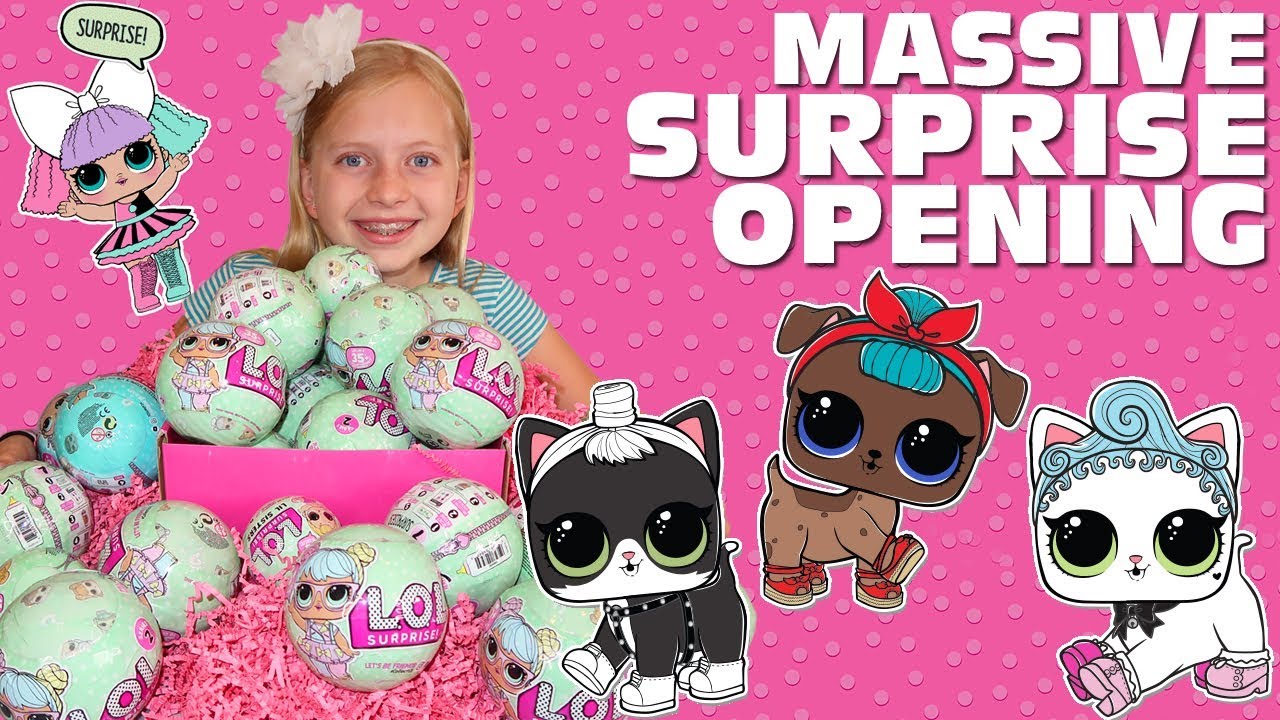 HUGE RARE LOL SURPRISE DOLLS OPENING!!