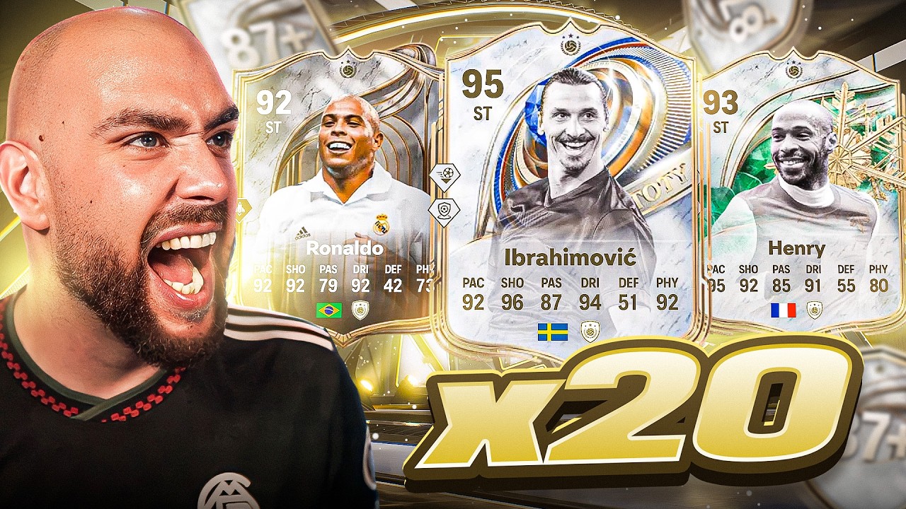 I Opened 20x 88+ ENCORE ICON PACKS On FC 26!