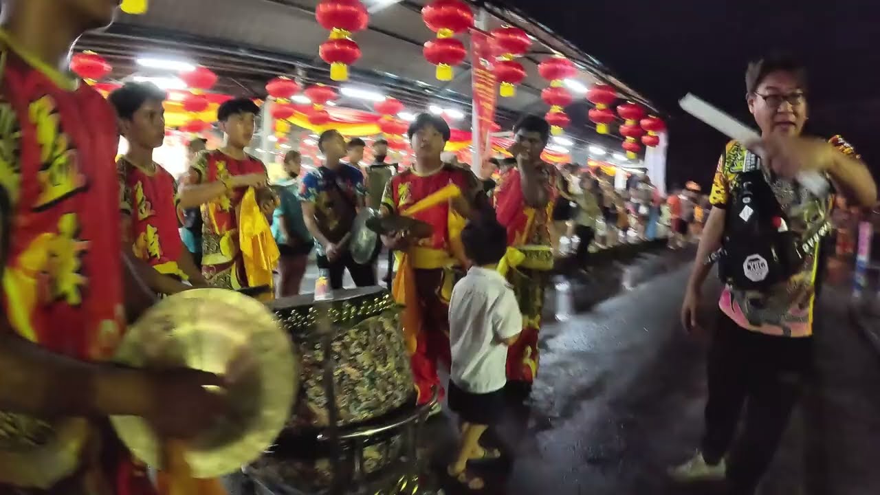 lion dance drumming | high pole yik nan sabah