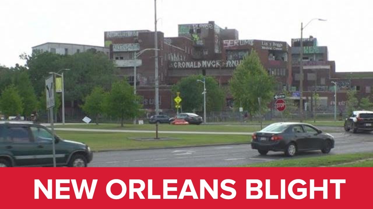 Blighted New Orleans hospital sits in ruins 16 years after Katrina