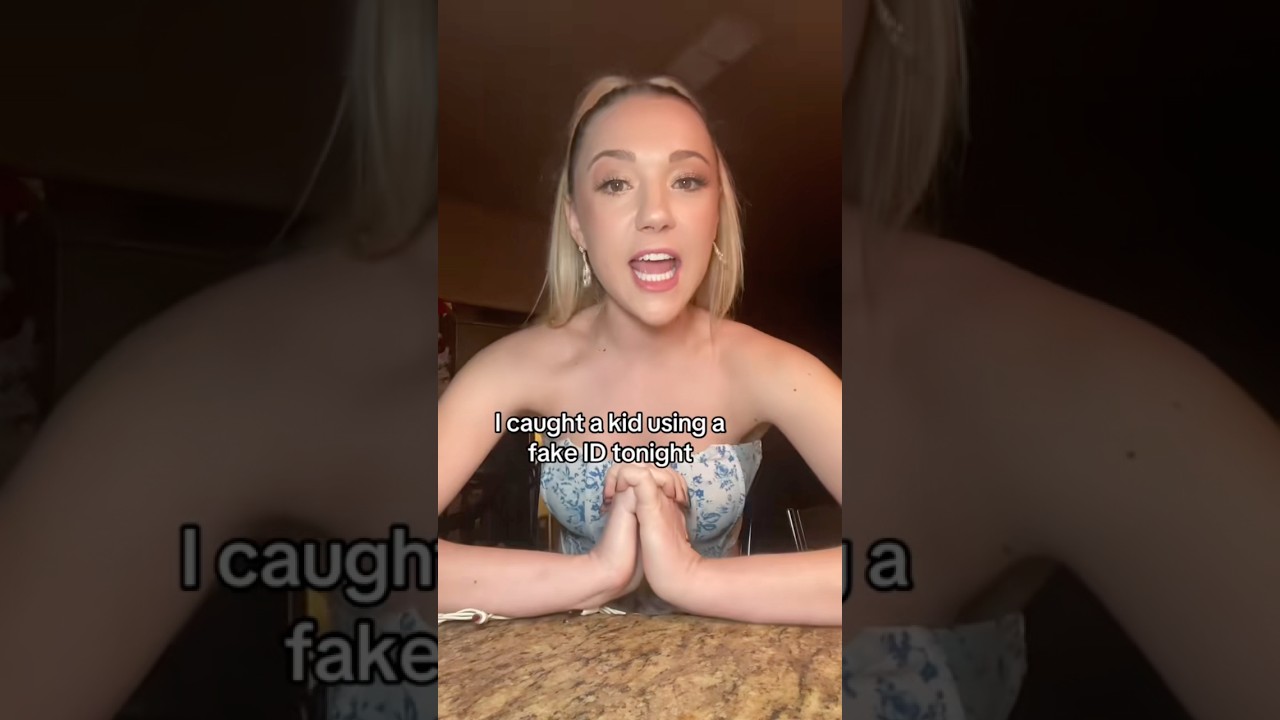 HOW TO CATCH A FAKE ID #jaimiesteck #storytime #bartending #serviceindustry