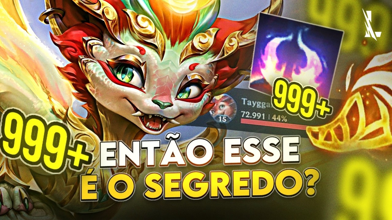 FAÇA ESSA BUILD NO SMOLDER E ME AGRADEÇA DEPOIS! | LoL Wild Rift