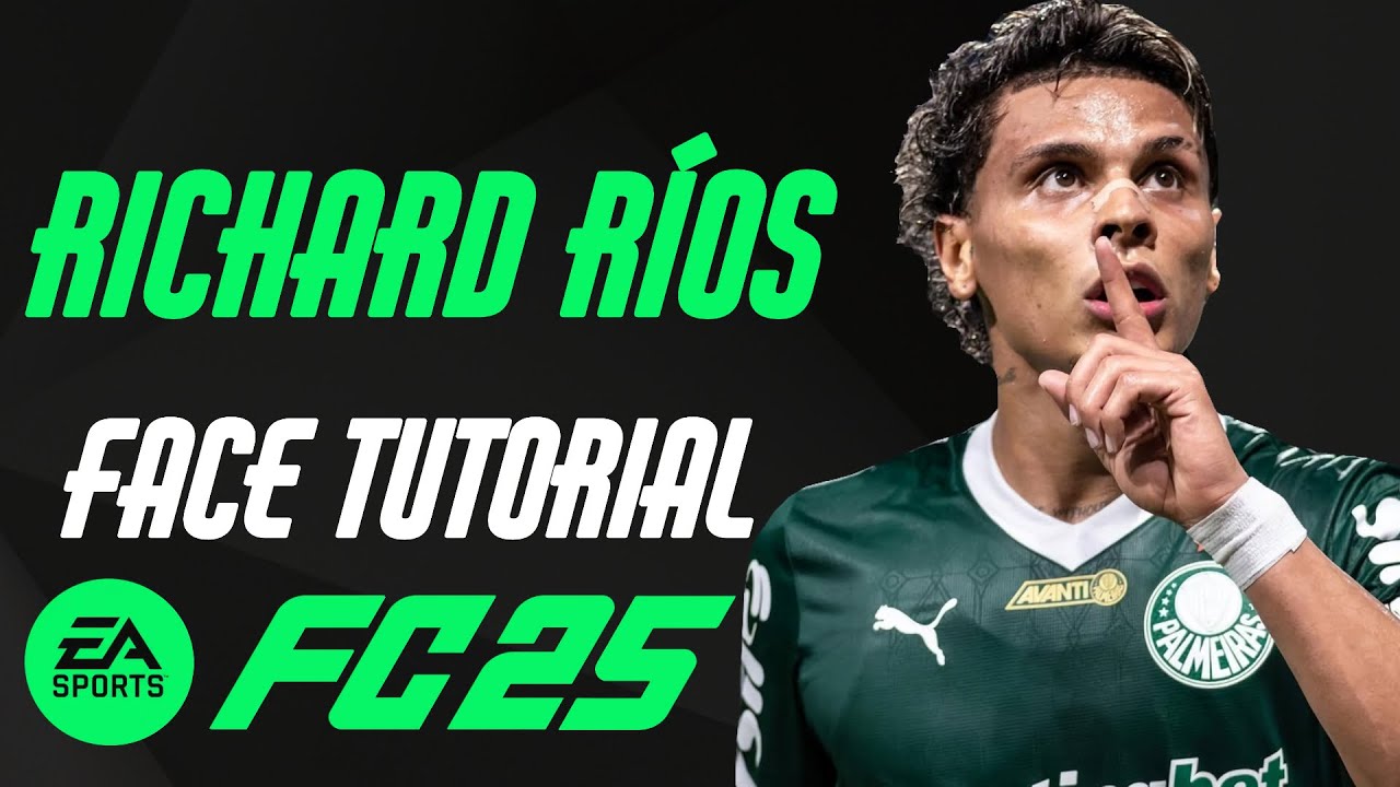 EA FC 25 - RICHARD RÍOS UPDATE FACE TUTORIAL + STATS [PALMEIRAS].