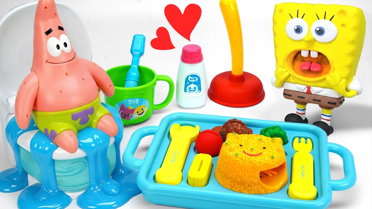 Satisfying Unboxing SpongeBob SquarePants Doctor First Aid Toys