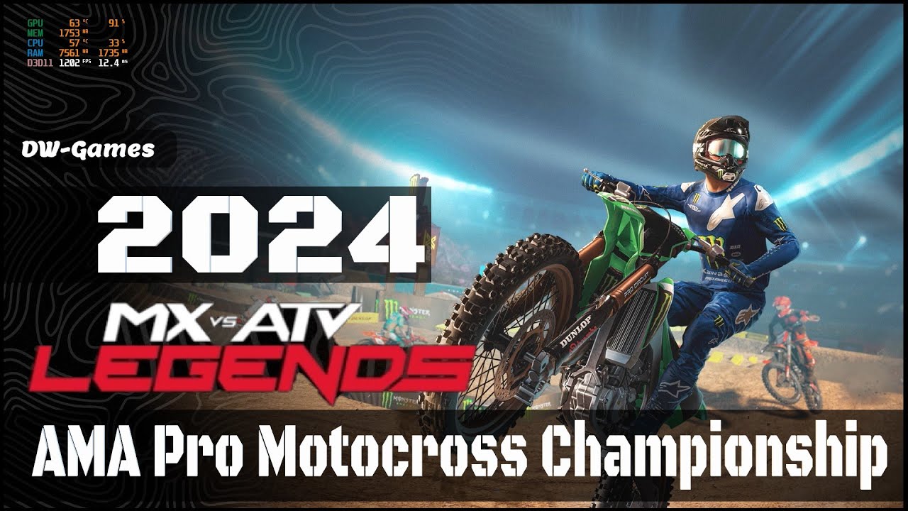 MX vs ATV Legends 2024 AMA Pro Motocross Championship | Alta | Gtx 1050Ti | Game Play |